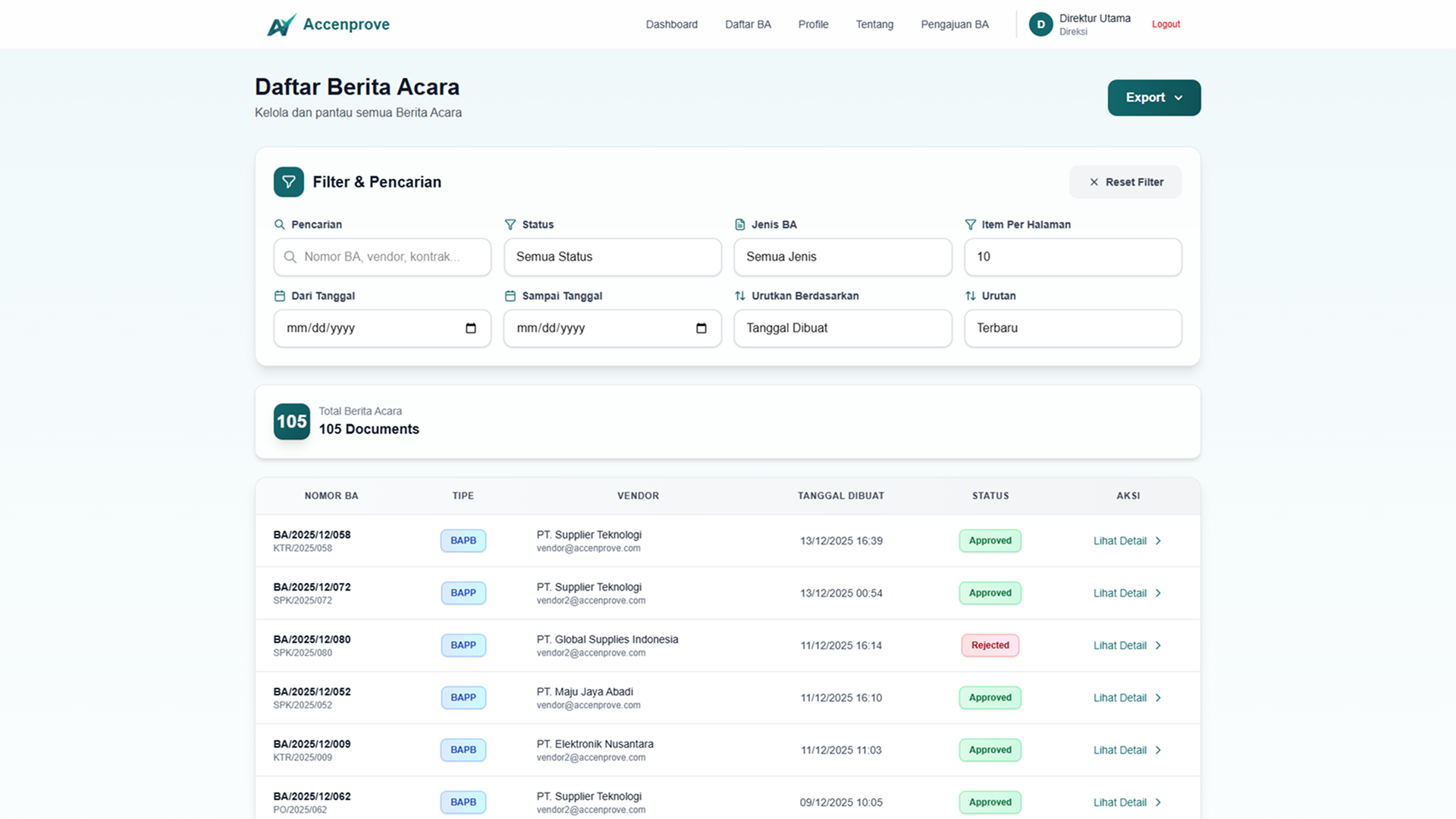 Accenprove Screenshot 2